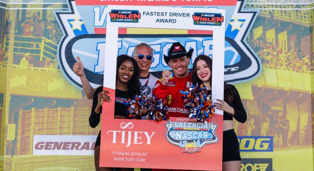 Visit NWES and Tijey introduce new Fastest Driver Award page