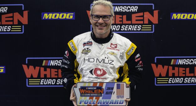 Visit Jacques Villeneuve grabs first ever NWES pole position page