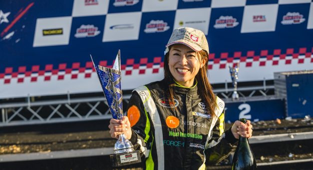 Visit A first in Euro NASCAR history: Manami Kobayashi wins in ELITE Club debut page