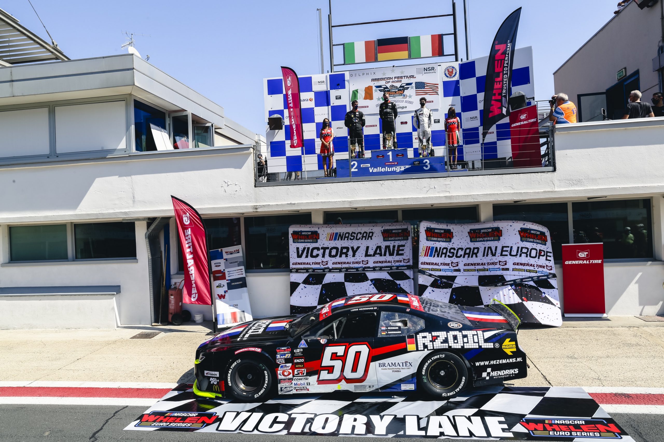 Tobias Dauenhauer leads flag-to-flag to grab maiden EuroNASCAR win ...