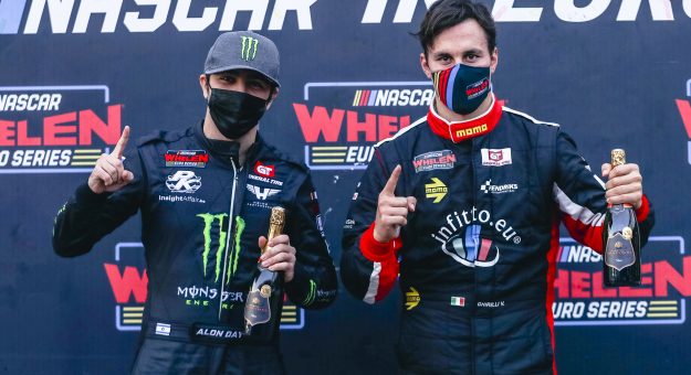 Visit Alon Day and Vittorio Ghirelli on pole for the NASCAR GP Spain in Valencia page