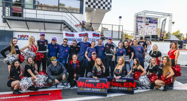 Visit Naveh Talor speeds to his maiden EuroNASCAR victory at Circuit Zolder page