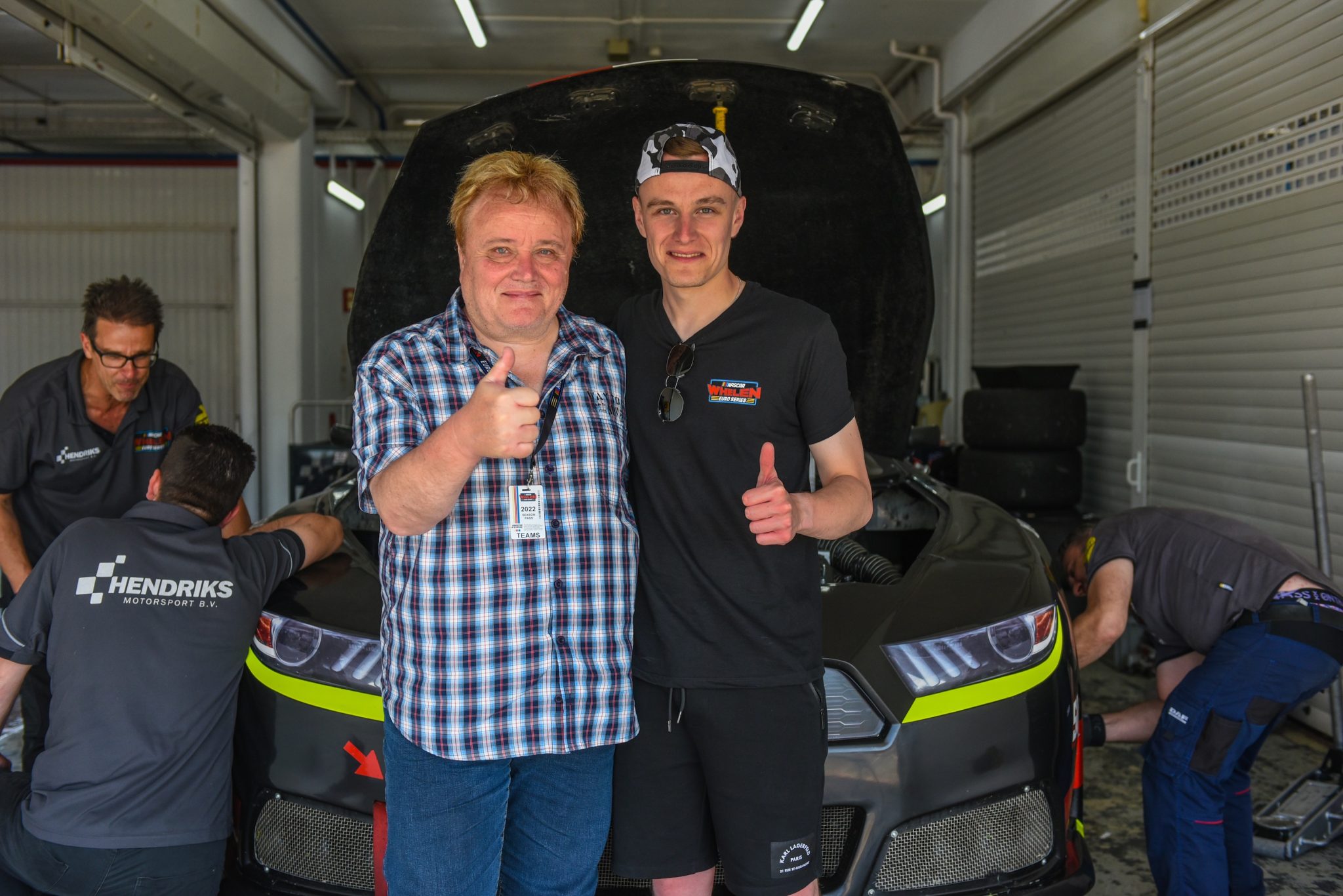 Tobias Dauenhauer strong in EuroNASCAR PRO debut - NASCAR Euro Series