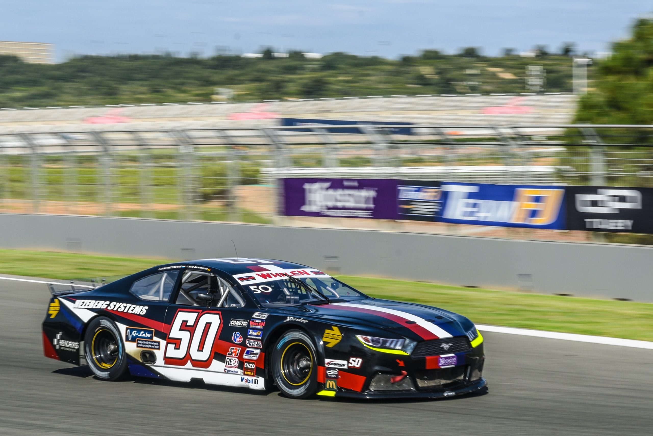 Tobias Dauenhauer strong in EuroNASCAR PRO debut - NASCAR Euro Series