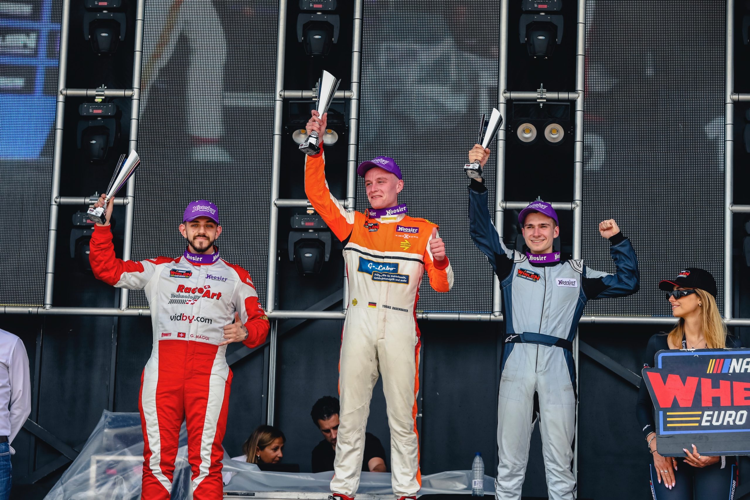 Tobias Dauenhauer strong in EuroNASCAR PRO debut - NASCAR Euro Series