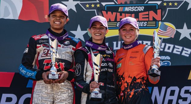 Visit Luli Del Castello and Aliyyah Koloc write EuroNASCAR history in Vallelunga page