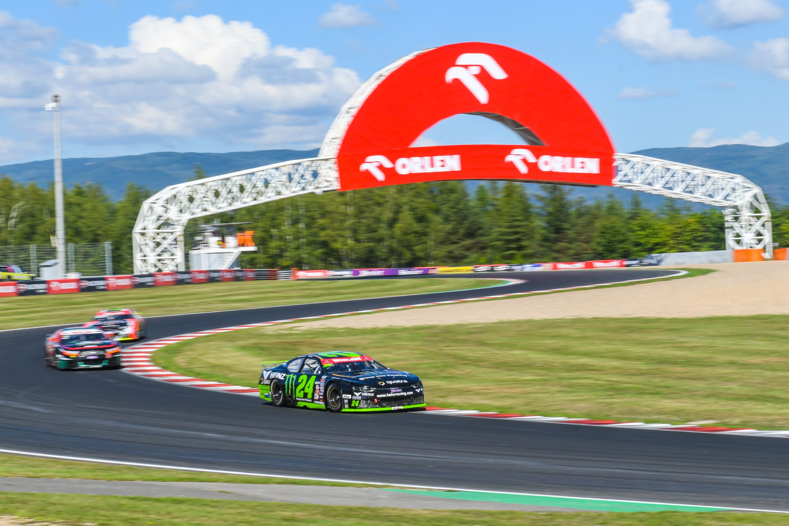 Alon Day and Alberto Naska on top of Free Practice at Most - NASCAR ...