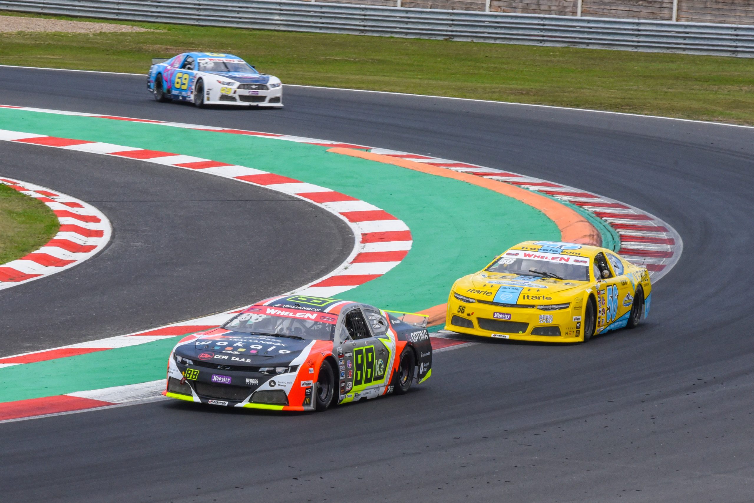 Alon Day and Alberto Naska on top of Free Practice at Most - NASCAR ...