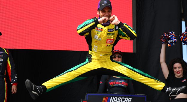 Visit Vladimiros Tziortzis sweeps the EuroNASCAR 2 season opener page