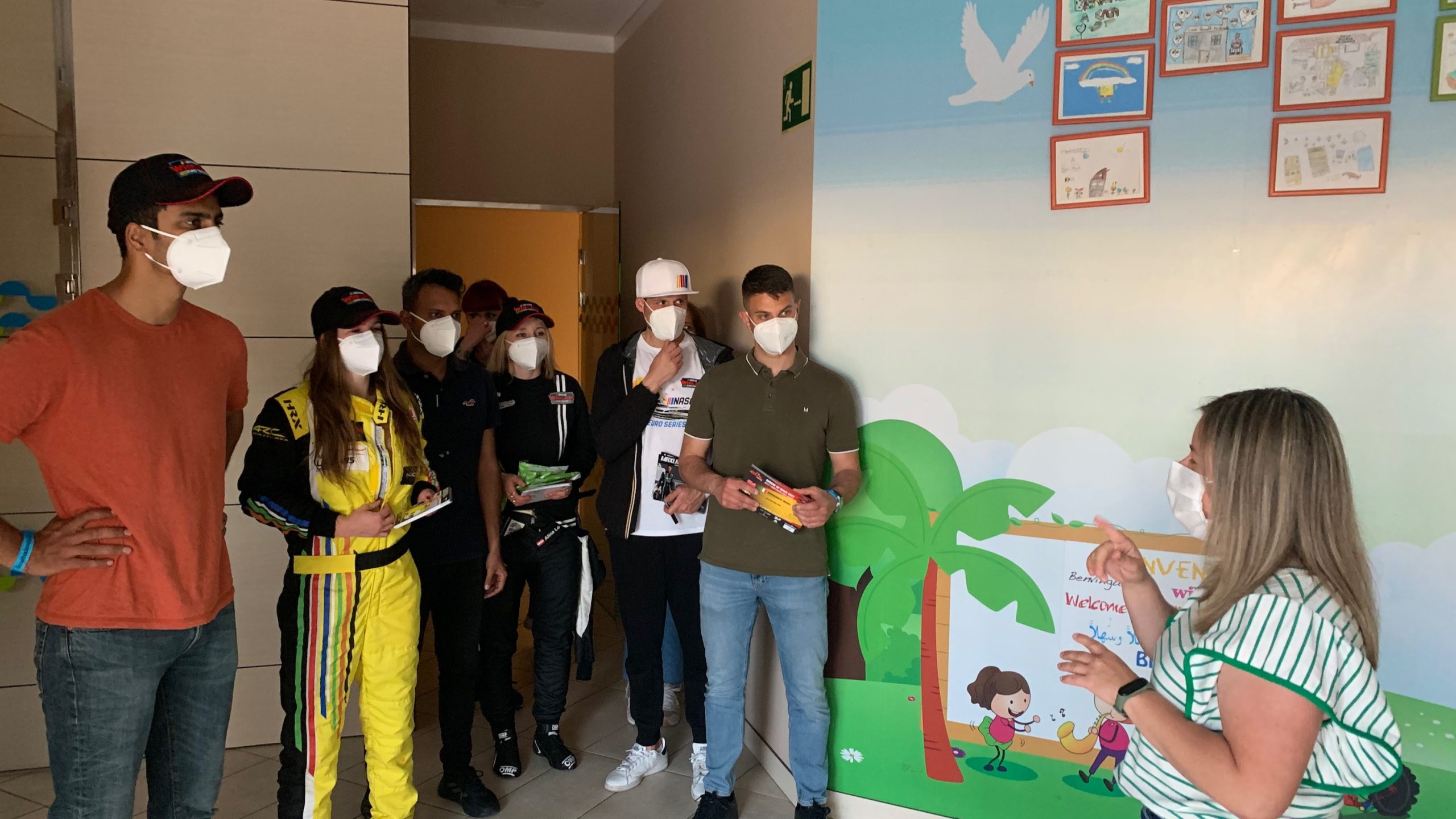Nwes Drivers Briefing Casa Ronald Visit