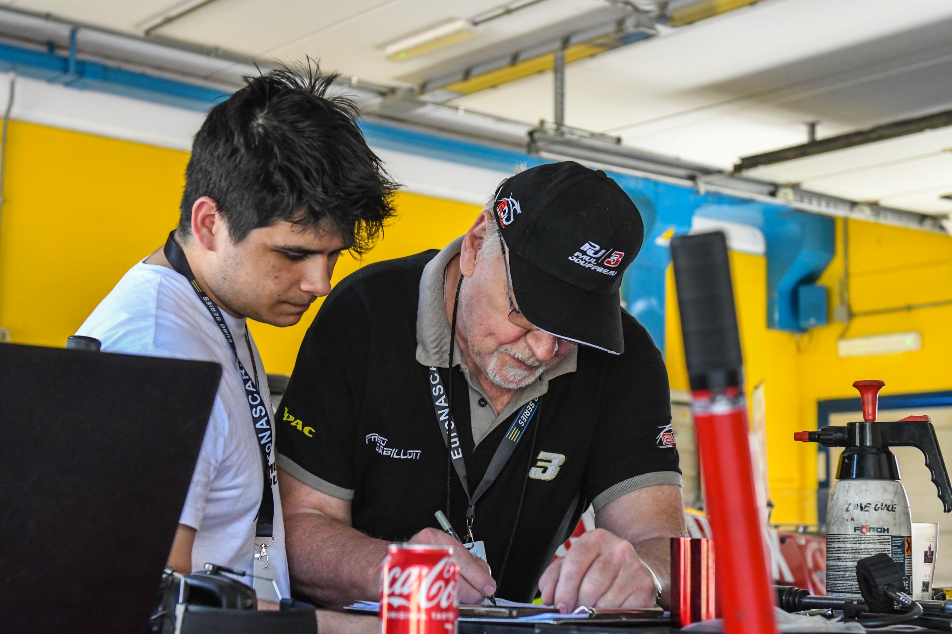 Bart Dehaese Paul Jouffreau With Claude Galopin Vallelunga 2023