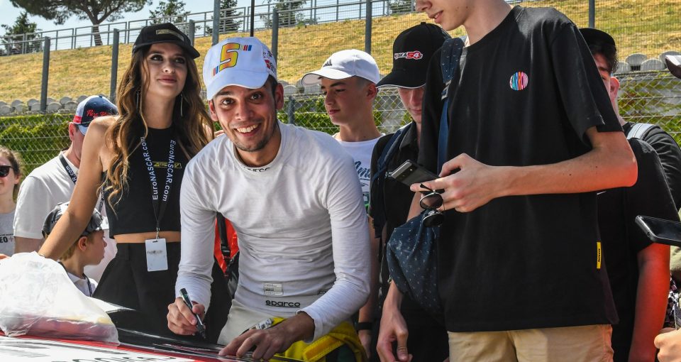 Bart Dehaese Vladimiros Tziortzis Signing For Fans Vallelunga 2023