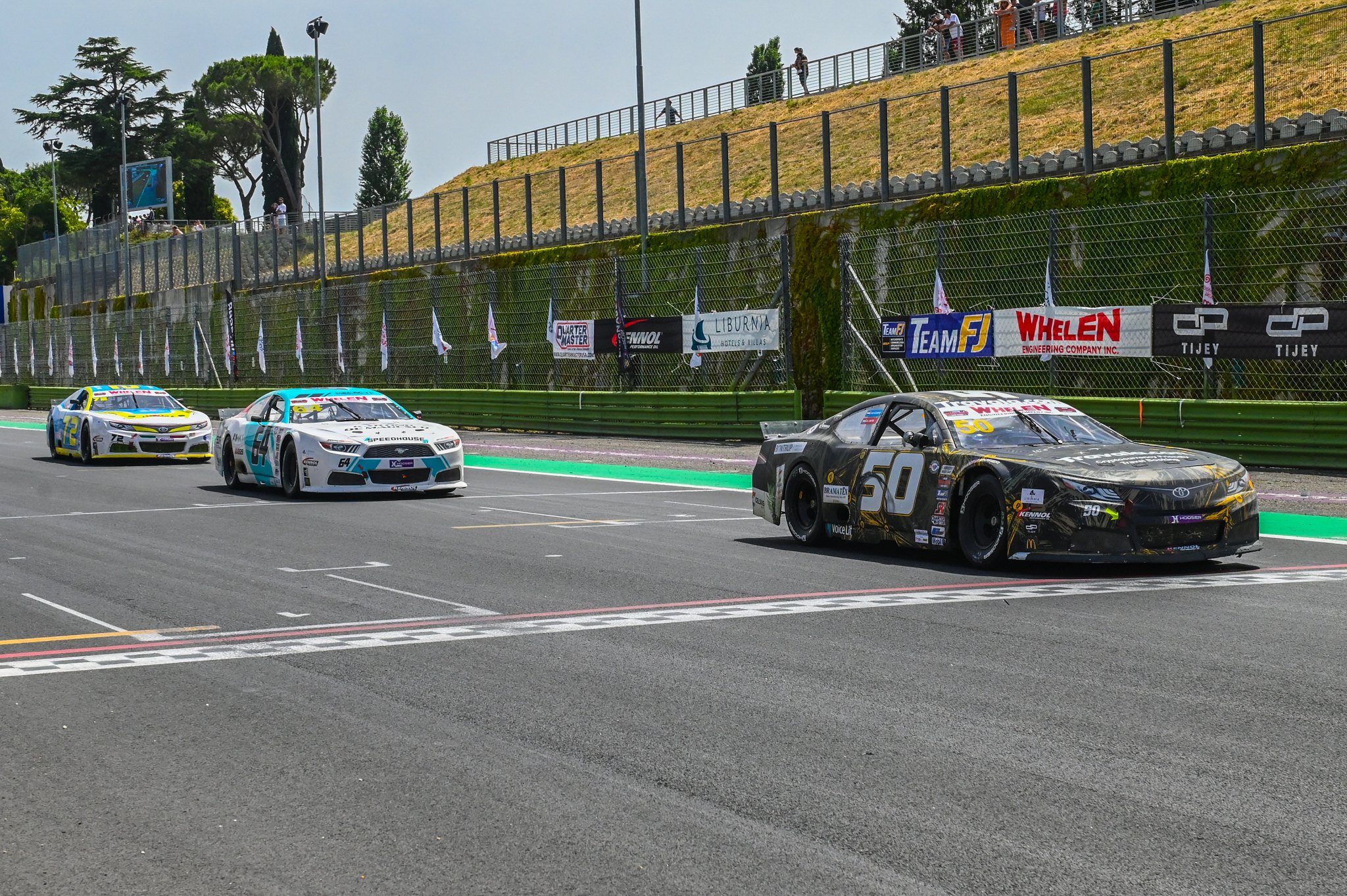 Bart Dehaese Liam Hezemans Leads The Pack Vallelunga 2023