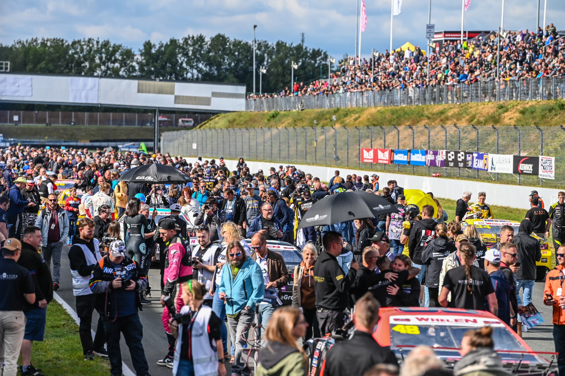 Bart Dehaese Pre Race Grid Walk Oschersleben 2023