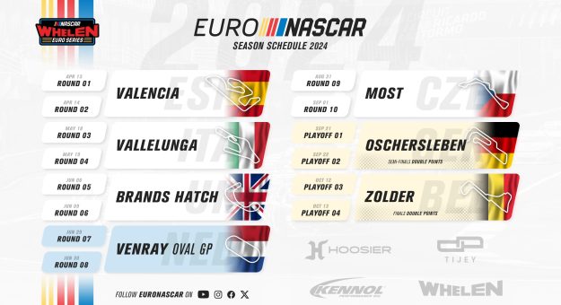 Visit Le calendrier 2024 de l’EuroNASCAR est arrivé! page