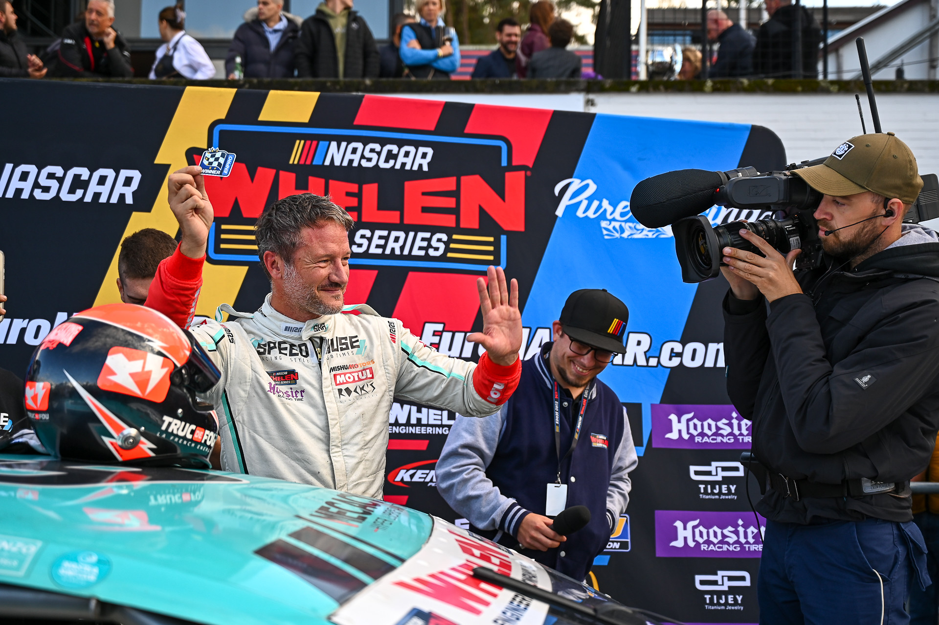 Nina Weinbrenner Lucas Lasserre Winner Sticker Zolder 2023