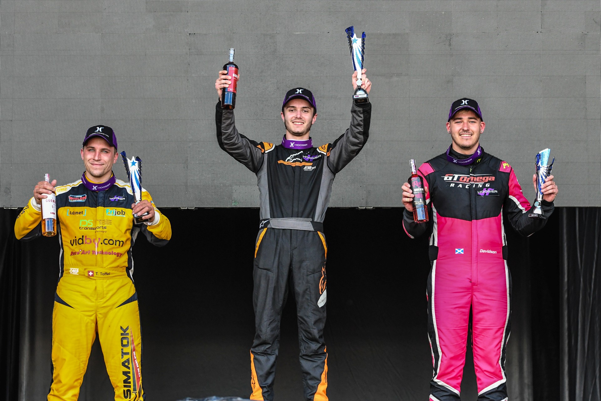 Bart Dehaese Race 1 Rookie Trophy Podium Valencia 2023
