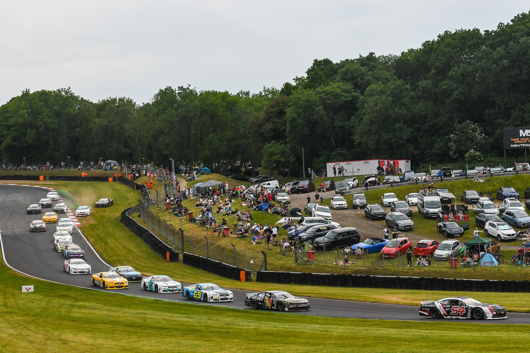 Bart Dehaese Race 2 Final Restart Graham Hill Bend Brands Hatch 2023