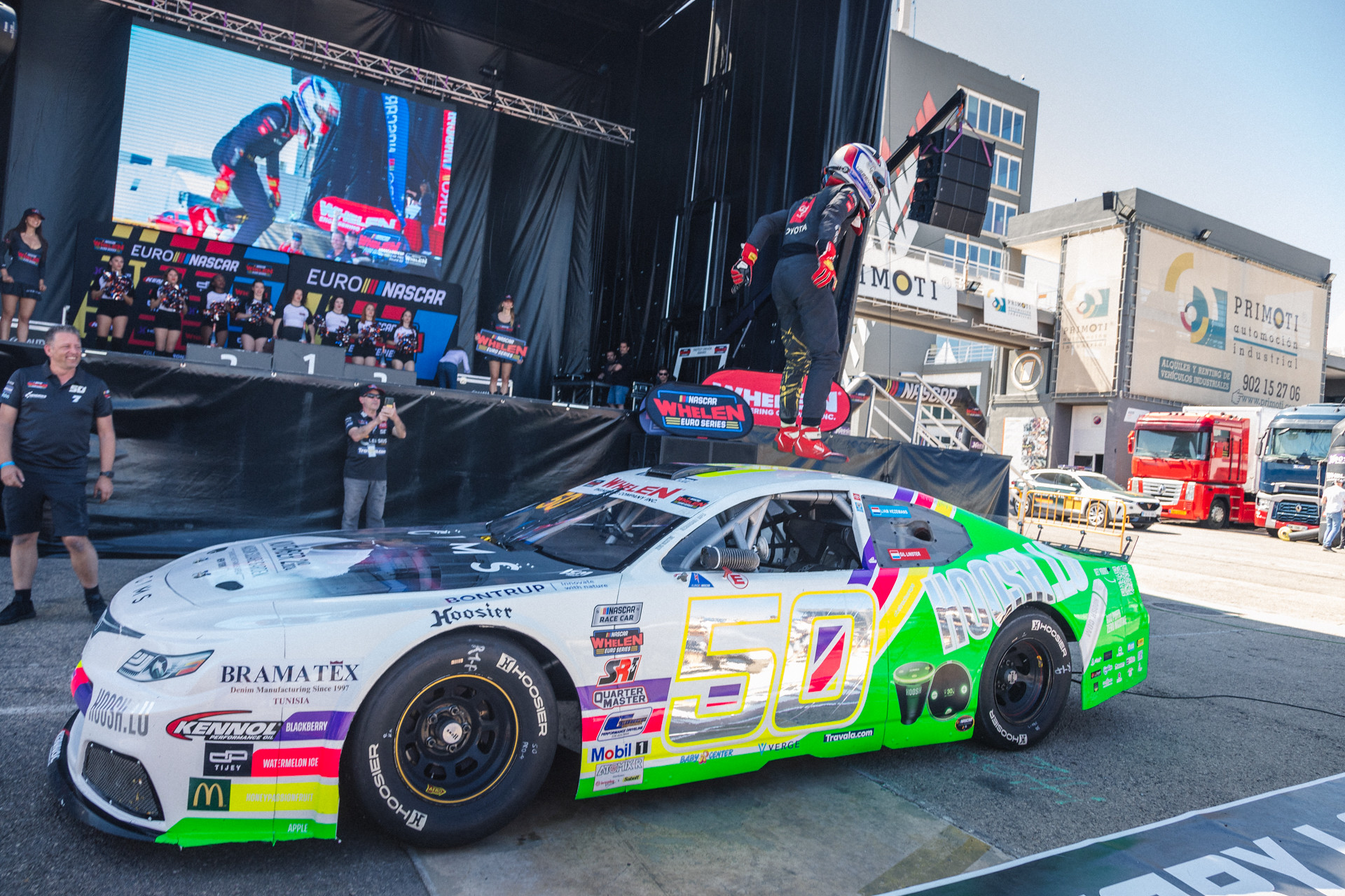 Japo Santos Liam Hezemans Victory Lane Valencia 2024