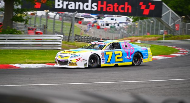 Visit Drama filled NASCAR GP UK launches Michael Bleekemolen to the top of the Legend Trophy page