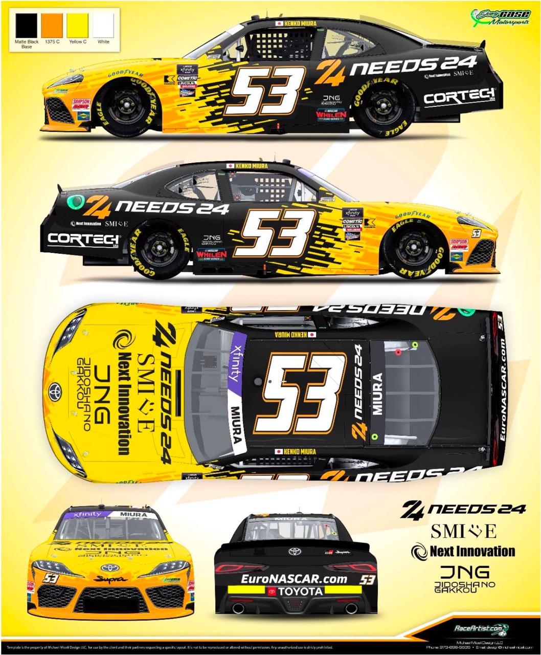 Japanese EuroNASCAR veteran Kenko Miura set for NASCAR Xfinity