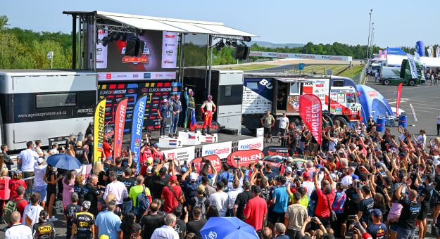 Visit Big party in Most: Martin Doubek is the winningest driver in EuroNASCAR 2 history page