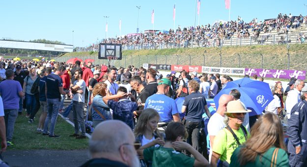Visit 16,500 fans celebrated the start of the 2024 EuroNASCAR playoffs in Germany page