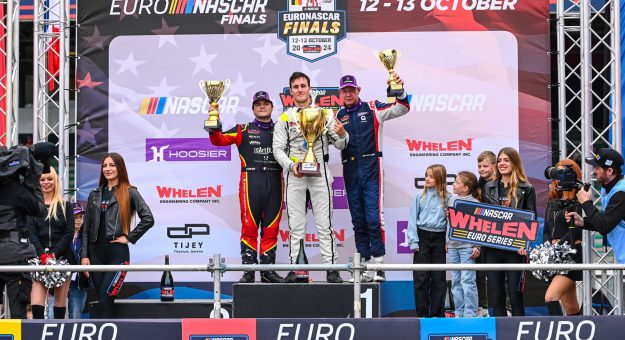 Visit Vittorio Ghirelli one step closer to the 2024 EuroNASCAR PRO title page