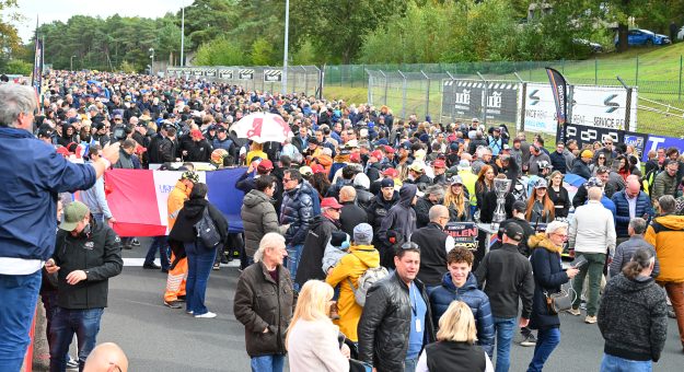 Visit Tens of thousands of fans witness a dramatic battle for the European NASCAR crowns in Belgium page