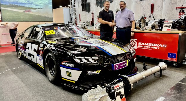Visit First stage of the GEN3 car: NASCAR Euro Series presents the new Samsonas sequential gearbox page
