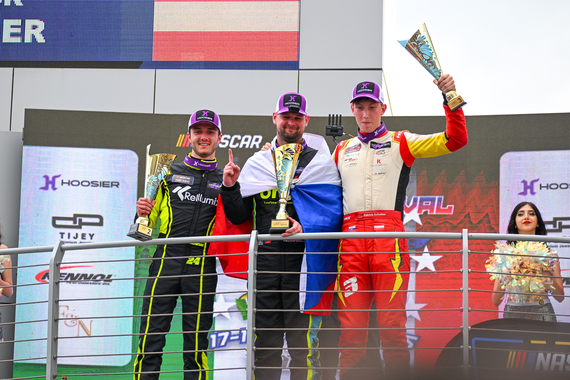 Nina Weinbrenner Open R2 Podium Vallelunga 2025