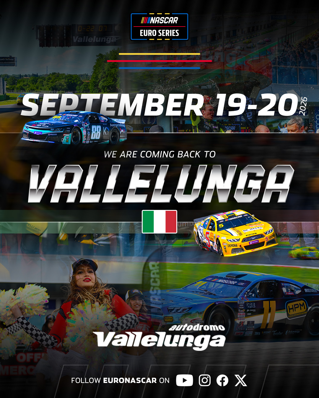 Euronascar Post Vallelunga 2026