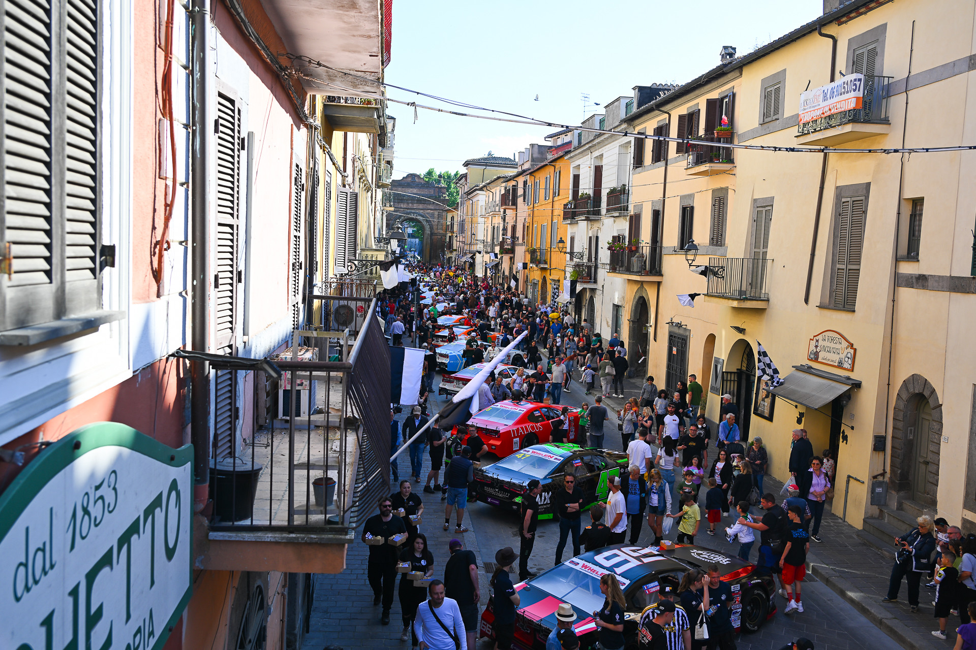 Nina Weinbrenner Euronascar Parade Vallelunga 2024