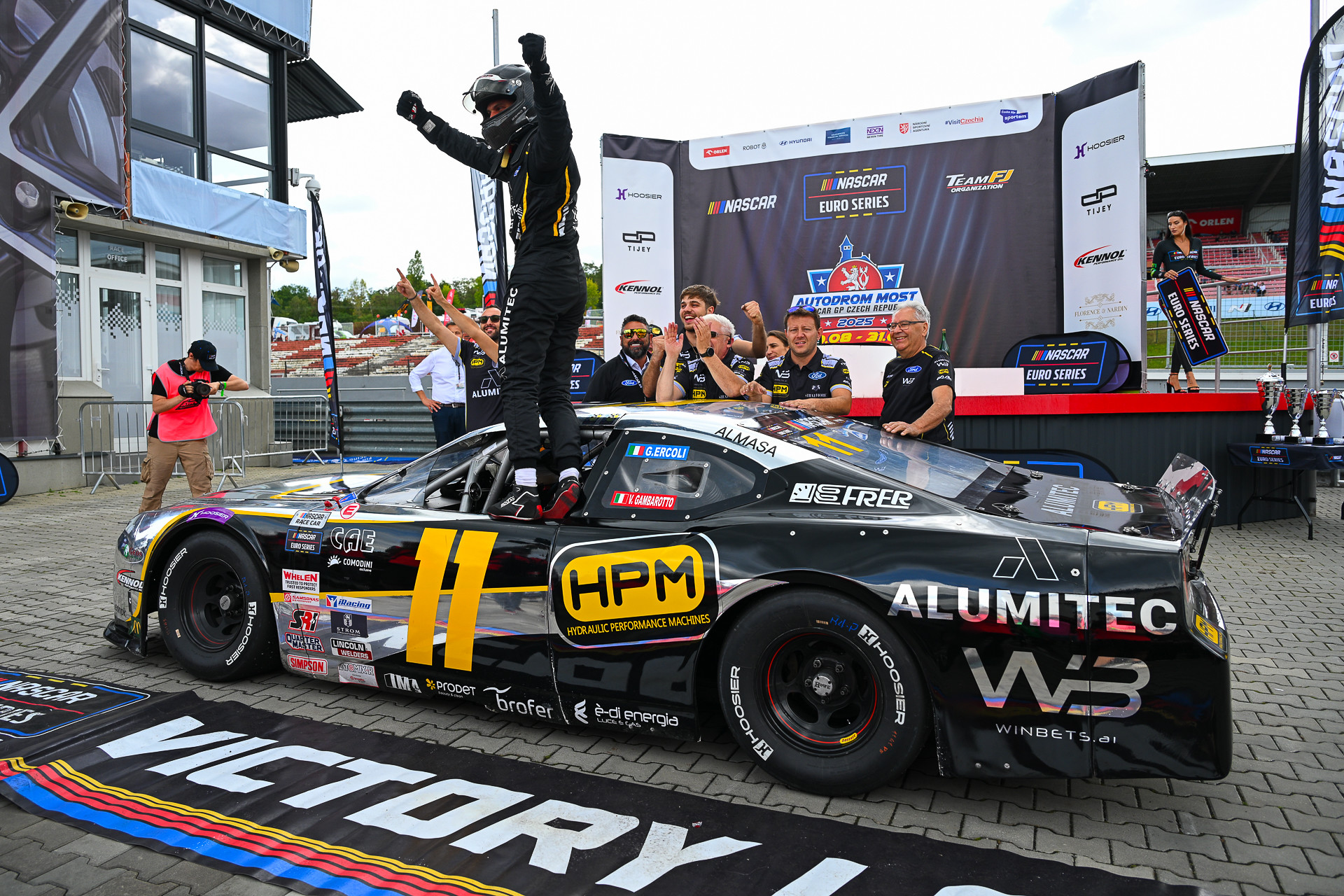 Nina Weinbrenner Gianmarco Ercoli Victory Lane Most 2025