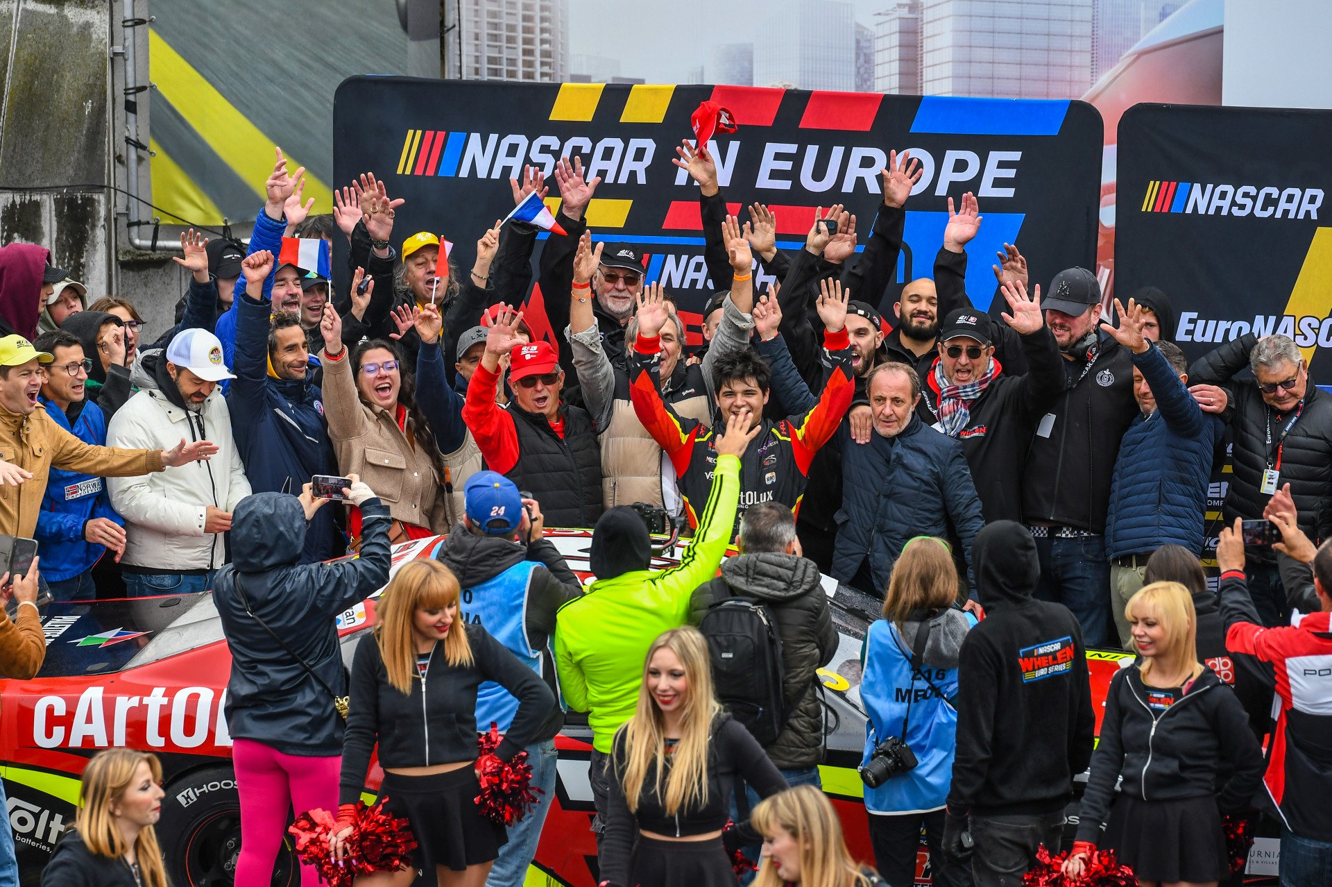 Bart Dehaese Paul Jouffreau En2 Title Celebration Zolder 2023