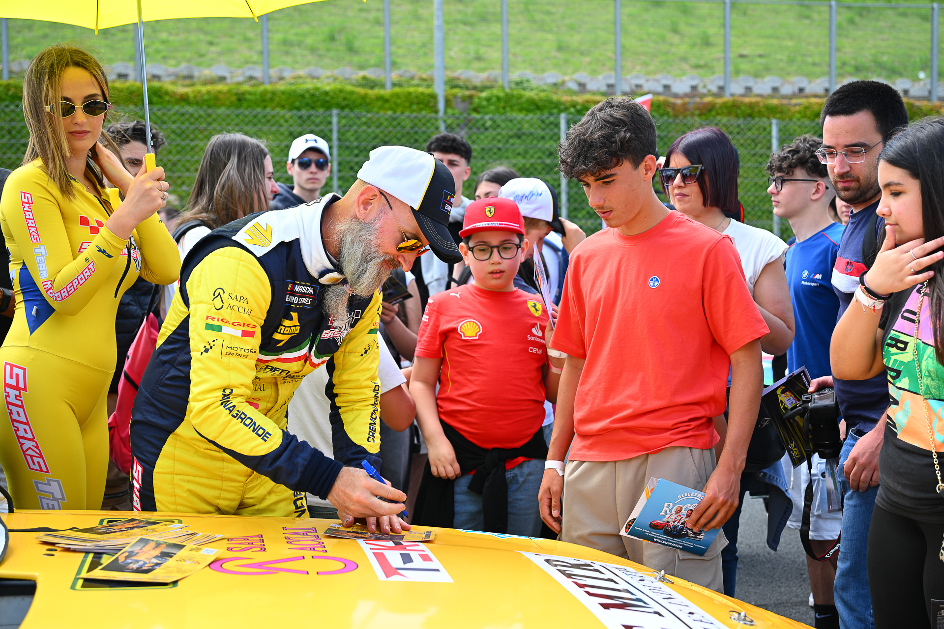 Paul Jouffreau and Claudio Cappelli are NASCAR Euro Series' Most