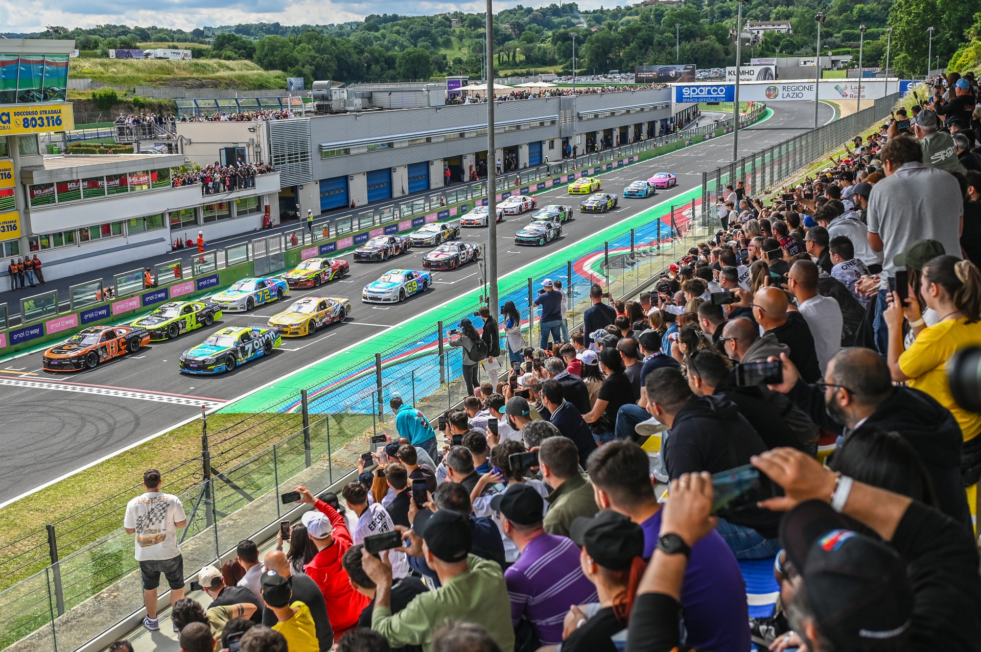 Bart Dehaese Open R2 Start Vallelunga 2025