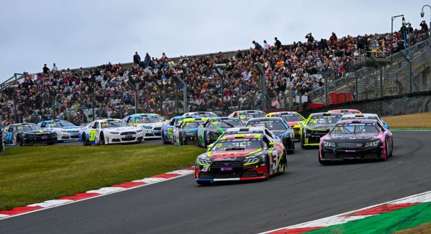 Visit Late Drama and Unexpected Moments: Paul Jouffreau Celebrates in the Victory Lane of NASCAR GP UK page
