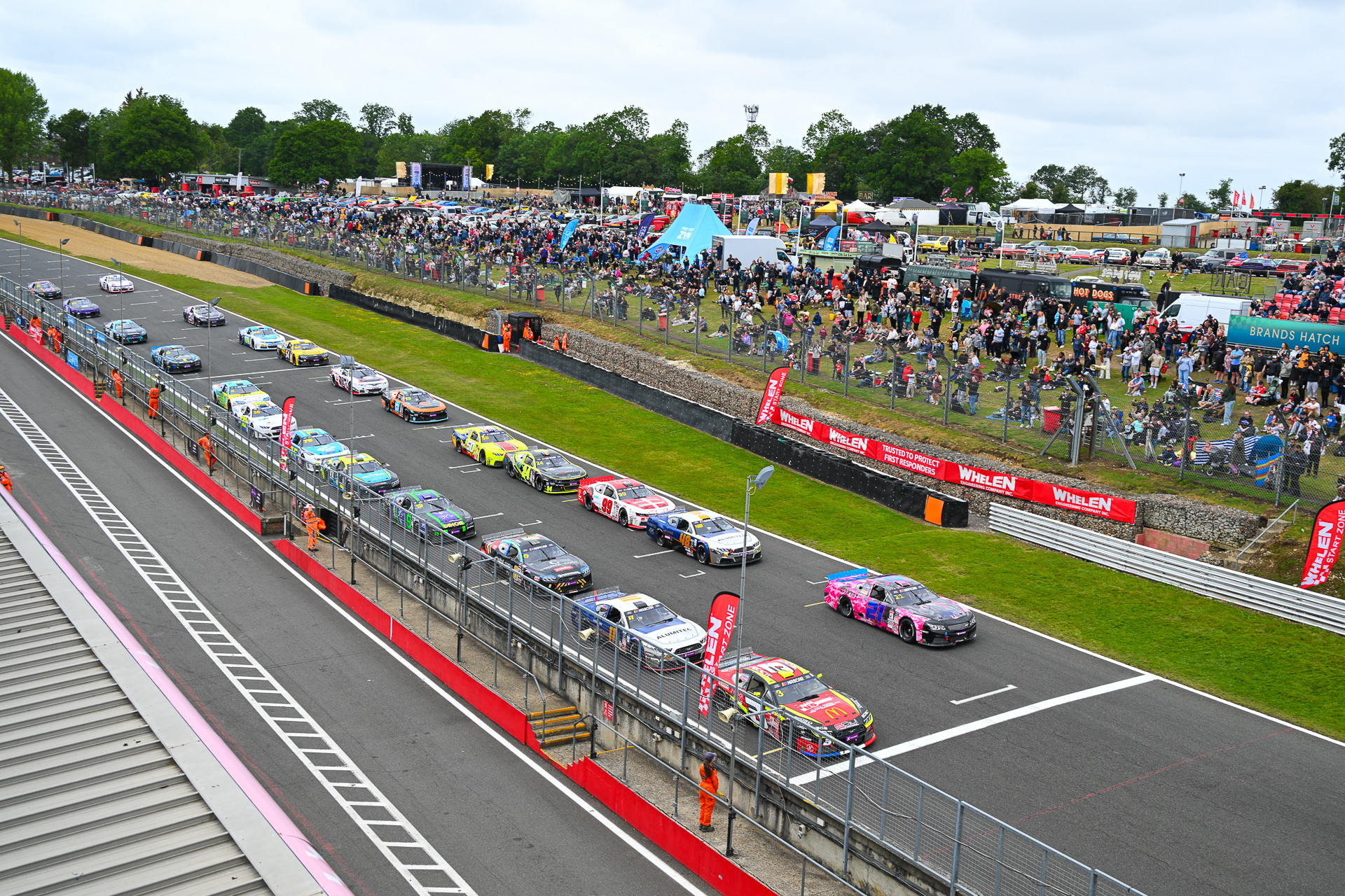 Nina Weinbrenner V8gp R2 Start Brands Hatch 2026