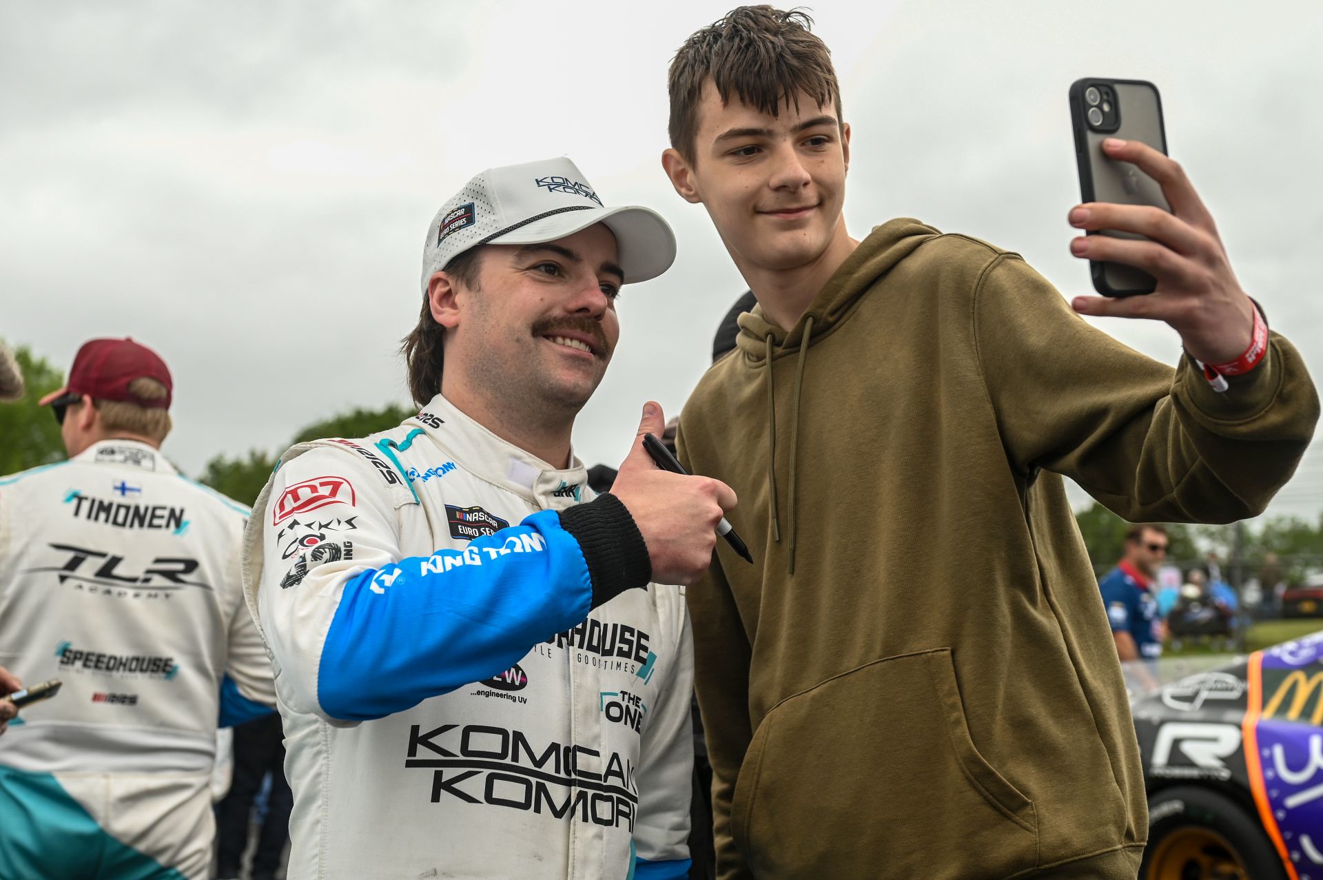 Bart Dehaese Brad Ranson Fan Selfie Brands Hatch 2026