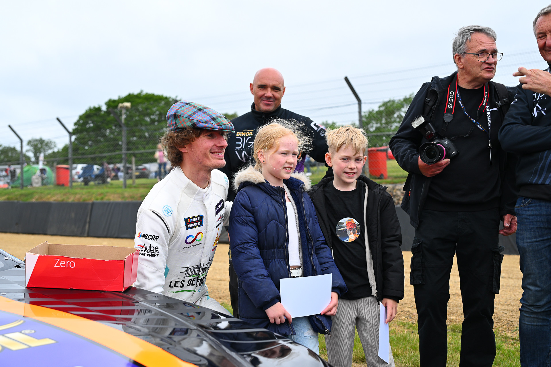 Nina Weinbrenner Ulysse Delsaux With Fans Brands Hatch 2026