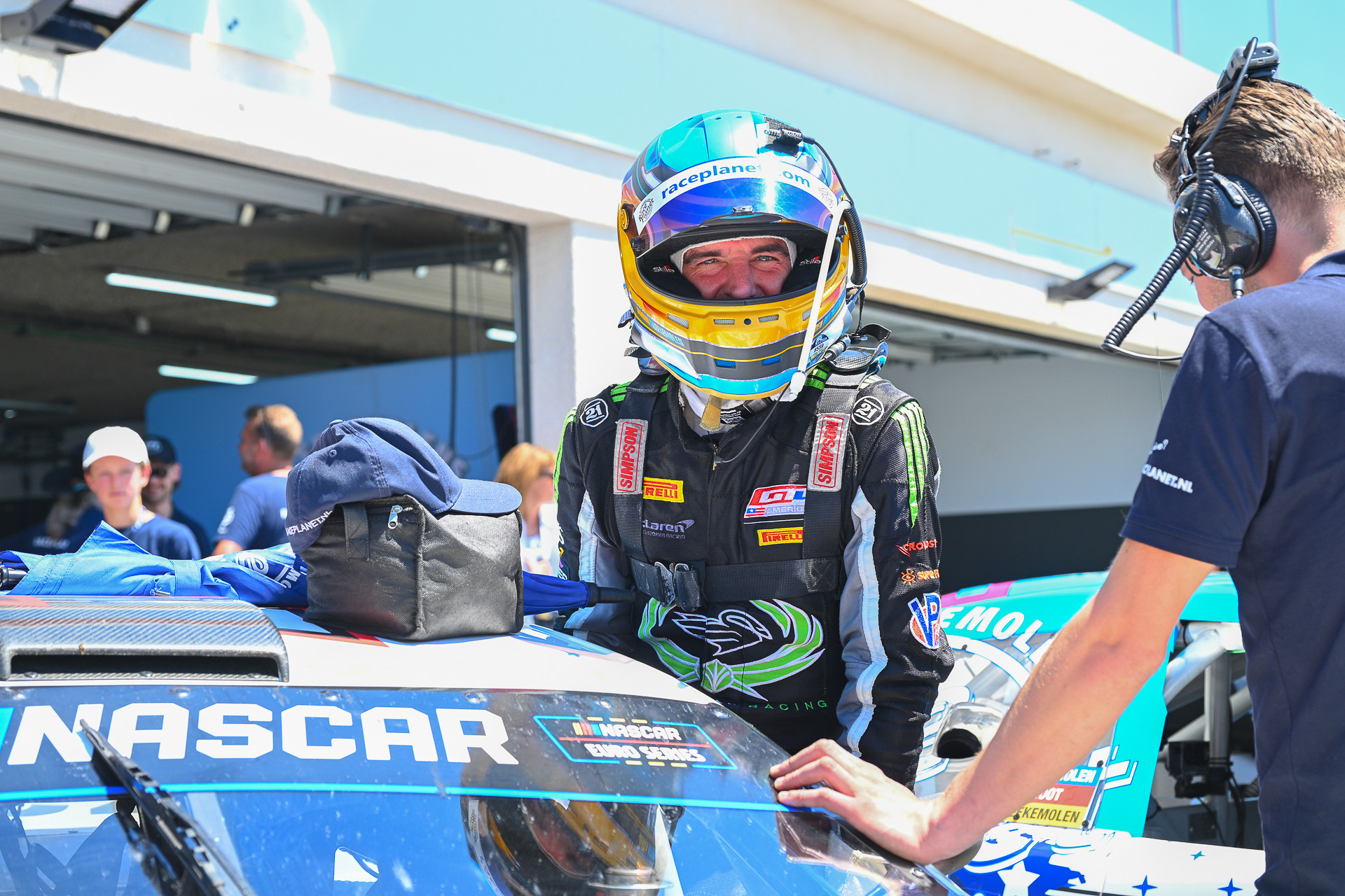 Nina Weinbrenner Jeroen Bleekemolen Helmet On Paul Ricard 2026