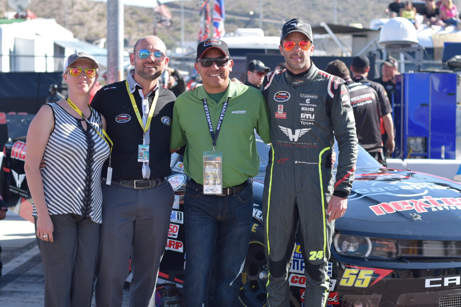 Nascar Euro Series Team Fj Anthony Kumpen Phoenix 2015