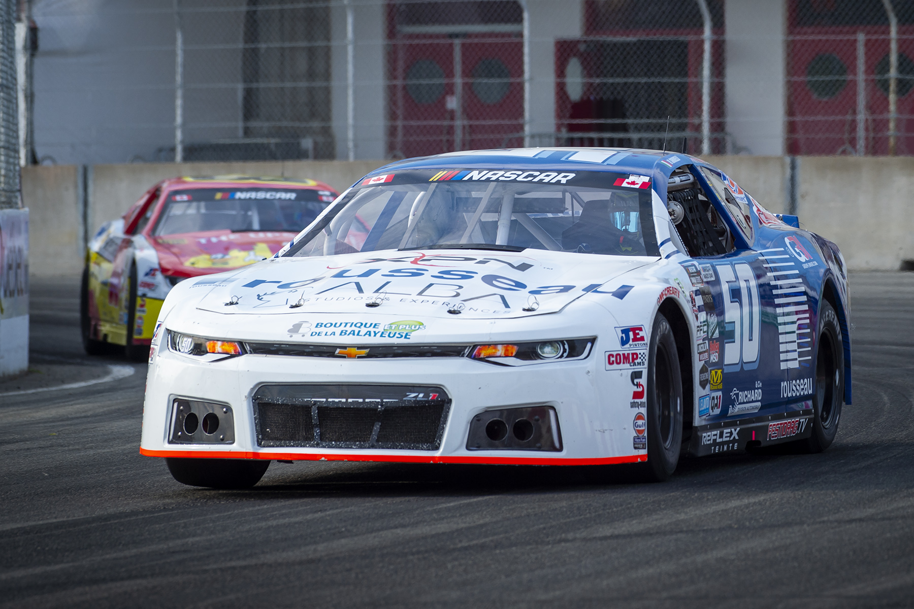 TROIS-RIVIÈRES, QC - AUGUST 8 2026: The NASCAR Canada Series CarGurus 45 at GP3R in Trois-Rivières, Quebec, Canada on Sunday August 8, 2026. (Photo by Matthew Manor/NASCAR)