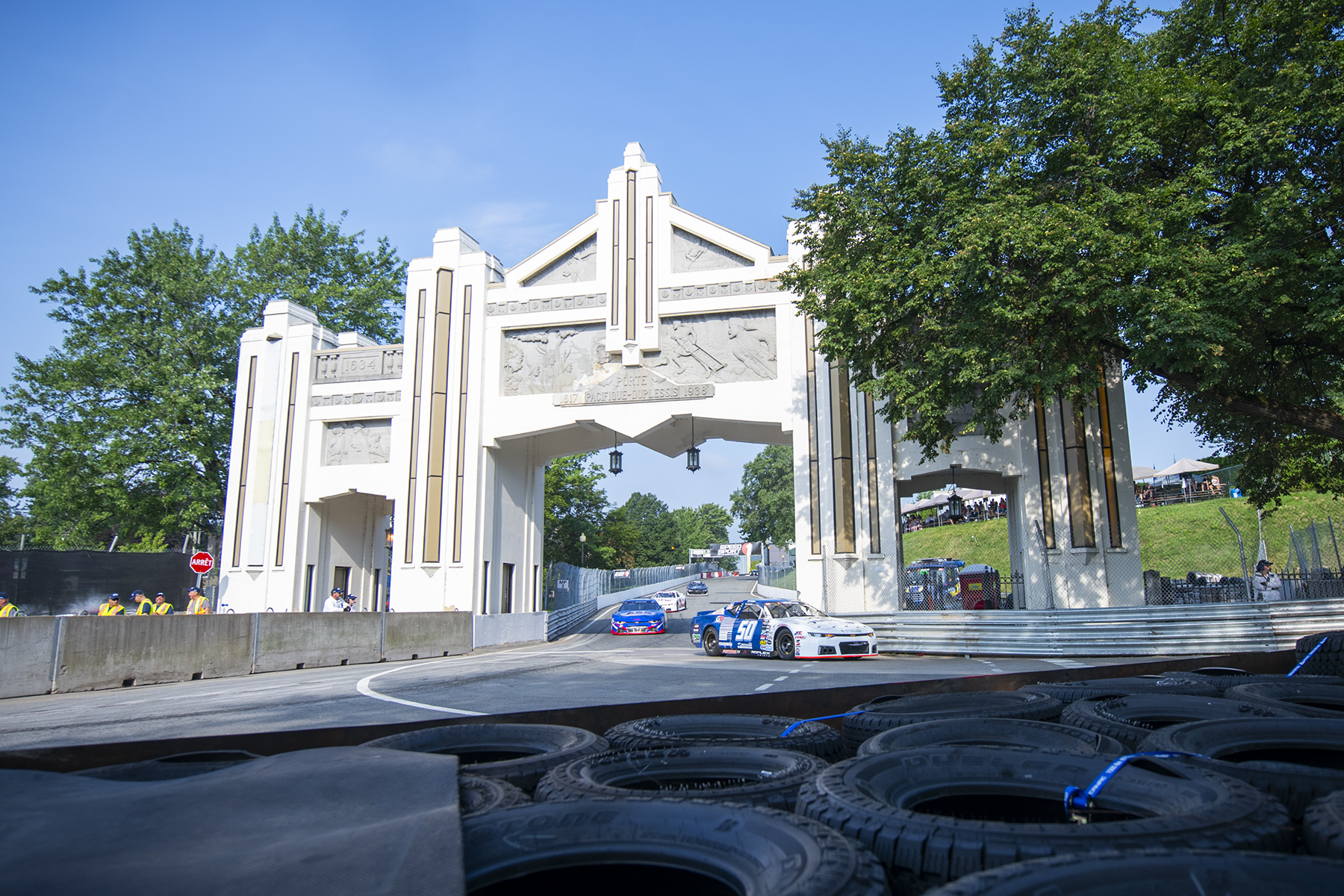 TROIS-RIVIÈRES, QC - AUGUST 8 2026: The NASCAR Canada Series CarGurus 45 at GP3R in Trois-Rivières, Quebec, Canada on Sunday August 8, 2026. (Photo by Matthew Manor/NASCAR)