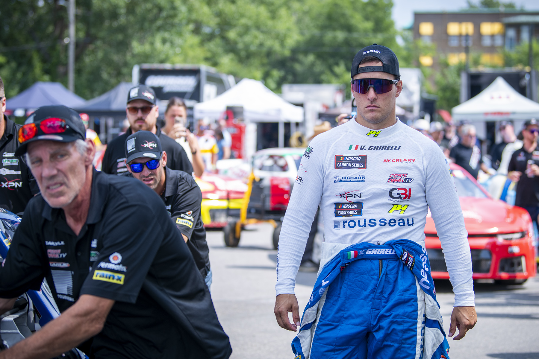 TROIS-RIVIÈRES, QC - AUGUST 8 2026: The NASCAR Canada Series CarGurus 45 at GP3R in Trois-Rivières, Quebec, Canada on Sunday August 8, 2026. (Photo by Matthew Manor/NASCAR)