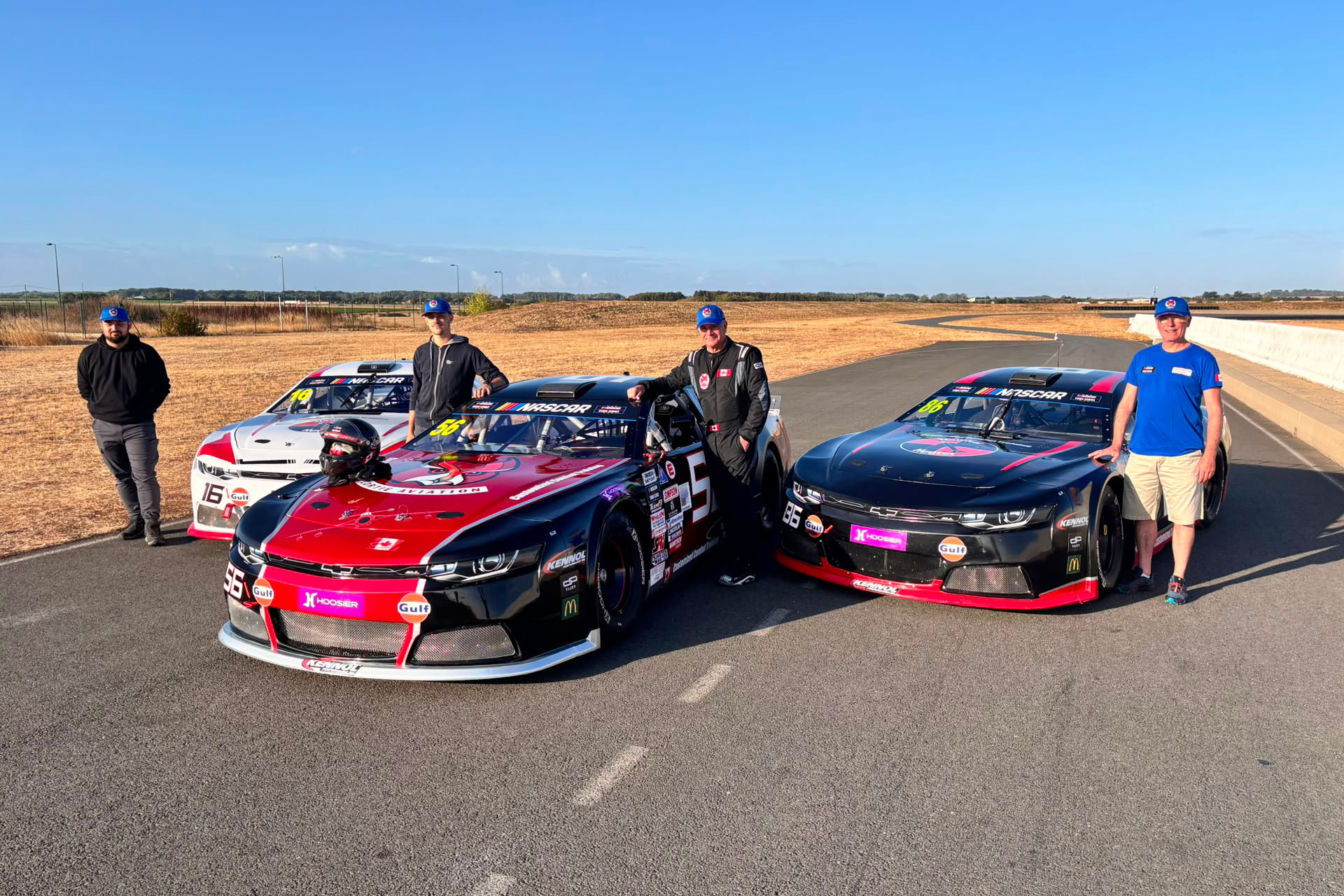 Nascar Euro Series Hunter Aviation Andre Lortie