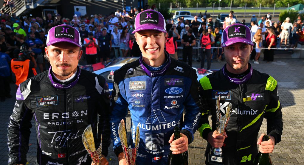 Raphael Lessard Beats Thomas Toffel in a Last Lap Shootout at Autodrom Most