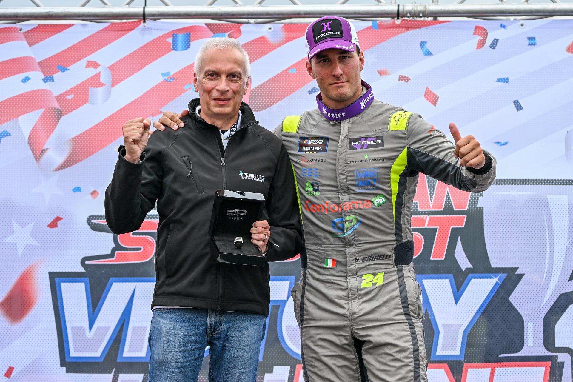 Bart Dehaese Vittorio Ghirelli Tijey Award Brands Hatch 2026