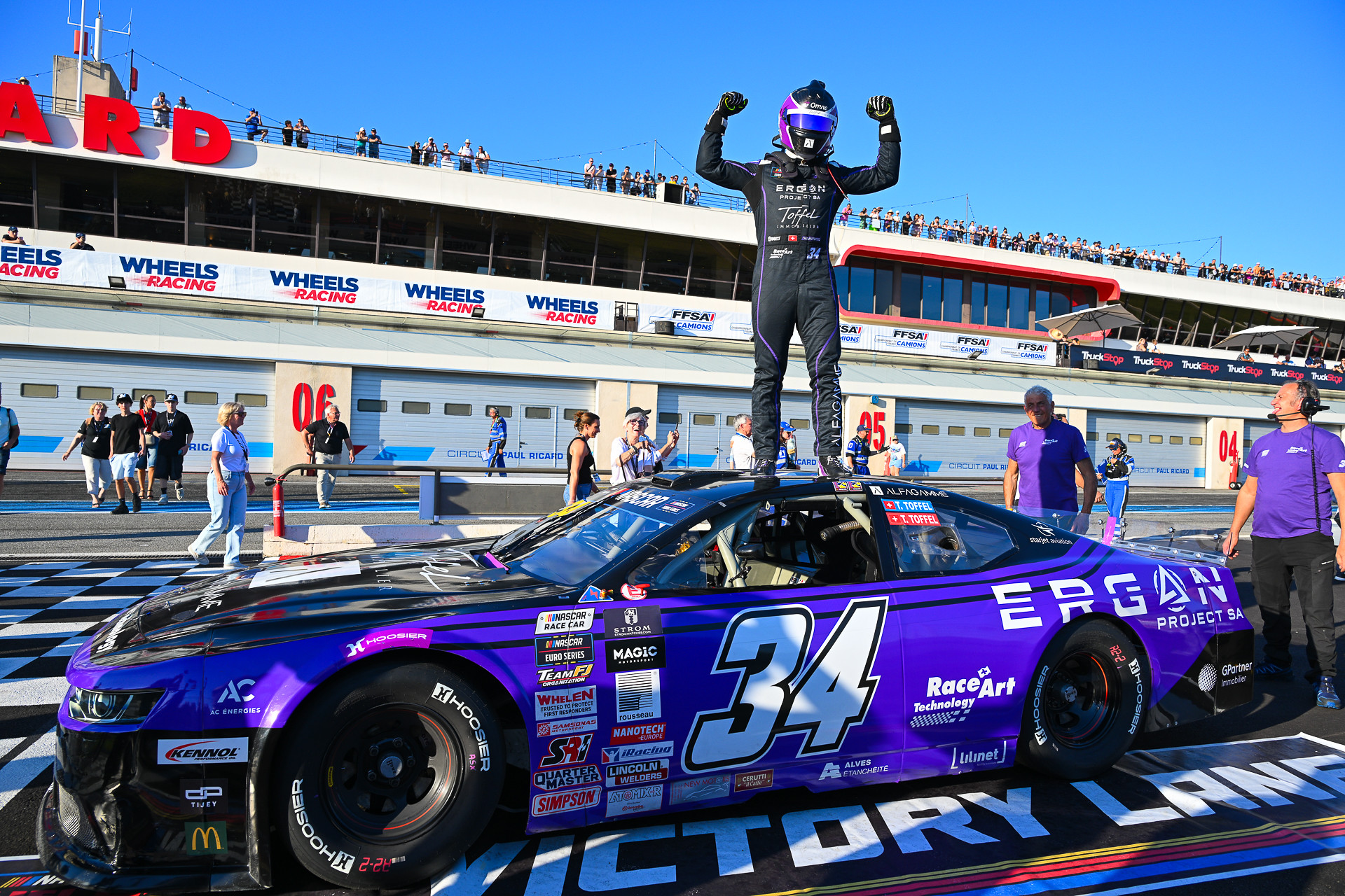 Nina Weinbrenner Thomas Toffel Victory Lane Paul Ricard 2026